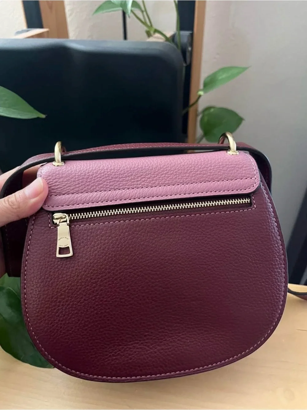 NWT COACH REMI SADDLE BAG IN COLORBLOCK ROSE MULTI MSRP $350